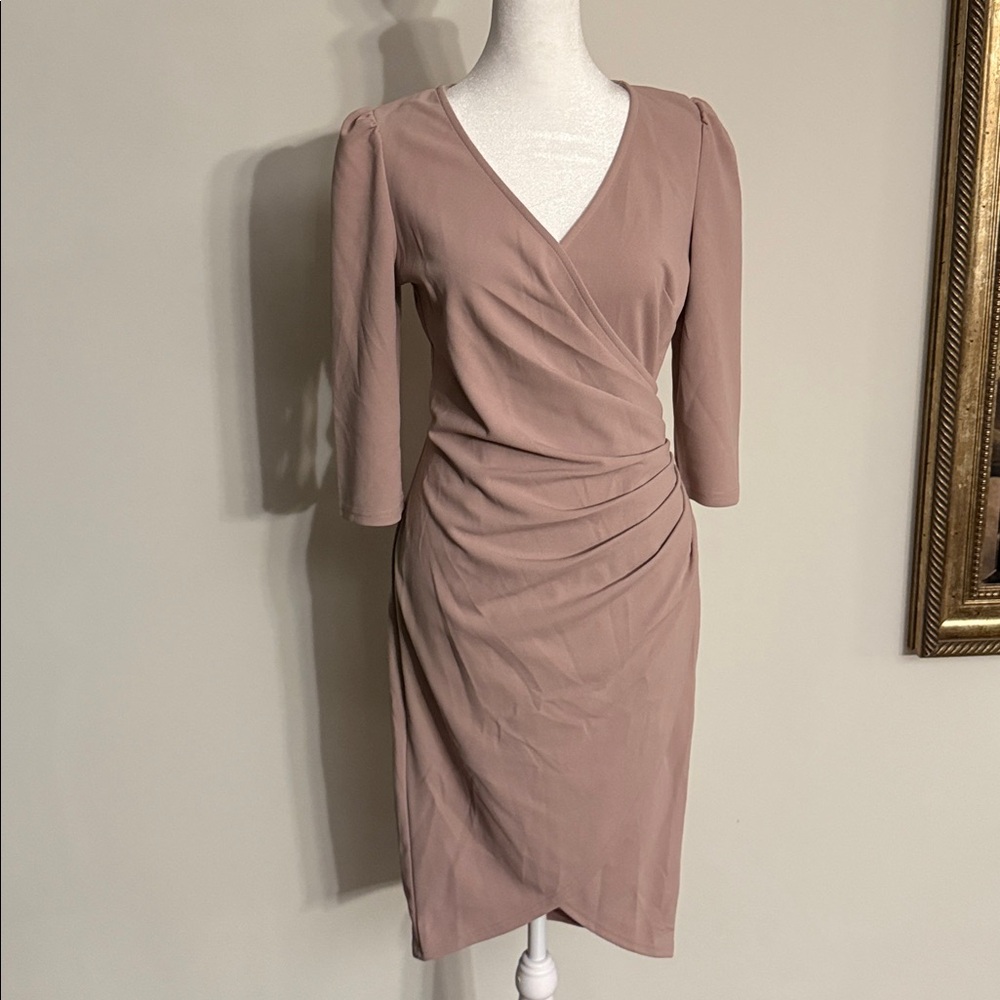 Elegant Mauve Dress
